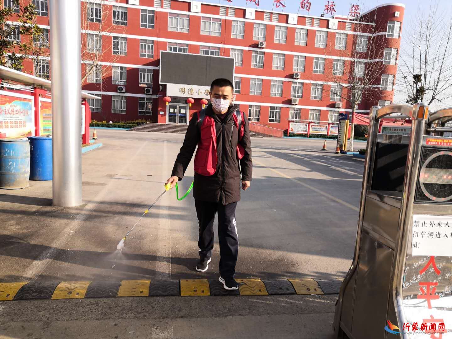 临沂新桥小学：严防疫情这样做