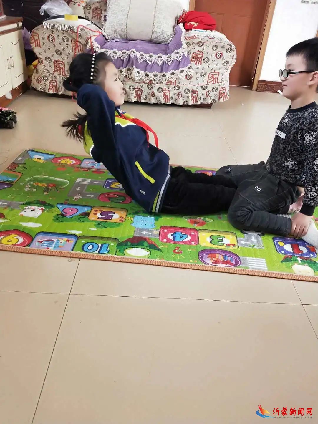 新文明实践||居家健身,成长不延期——临沂新桥小学举行云端宅家运动会