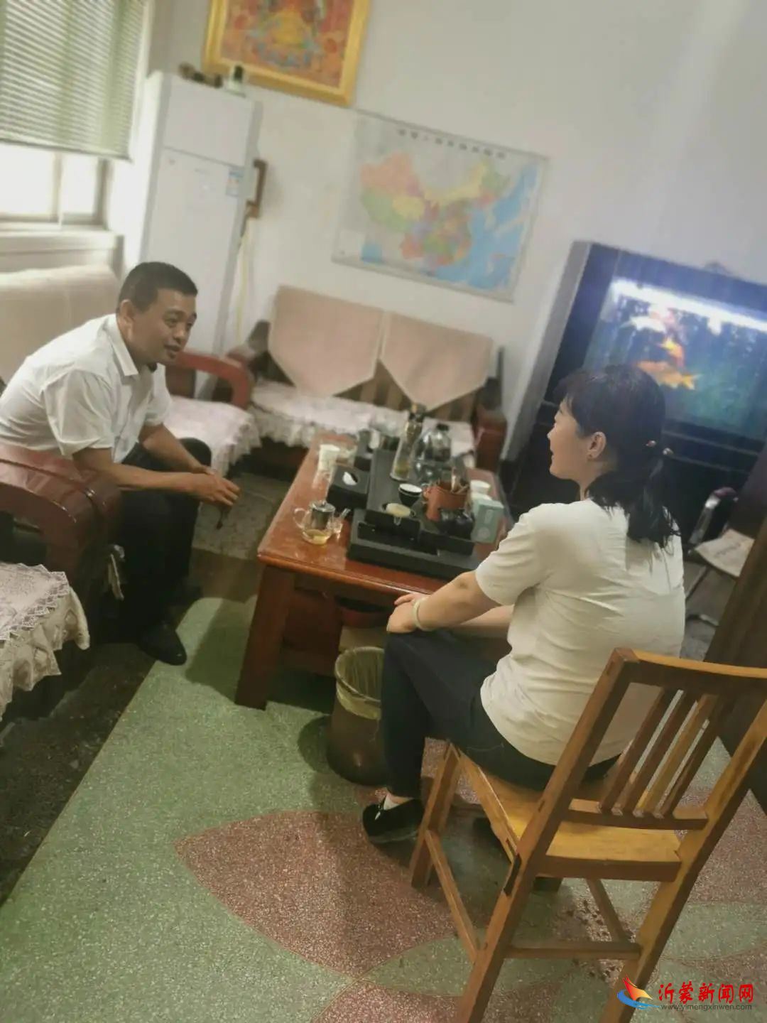 以初心 架桥梁——临沂新桥小学开展“大落实 大整改 大家访”活动