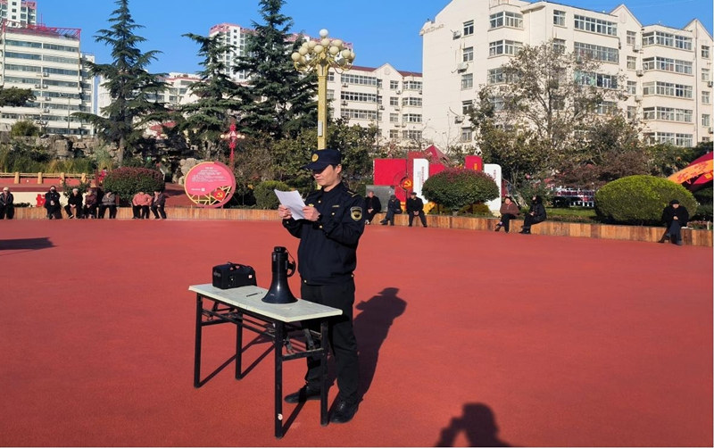 张王庄社区开展地震应急救援综合演练