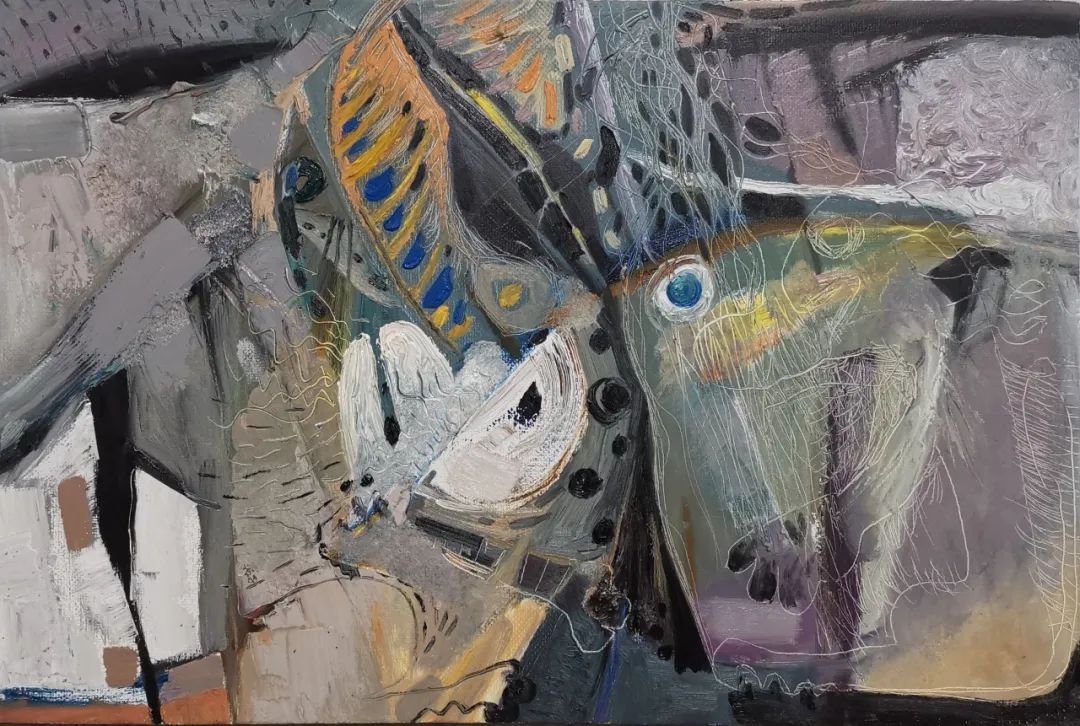 第三届《一一风荷举》|《山壳》朱孟良油画作品展开幕 第 7 张