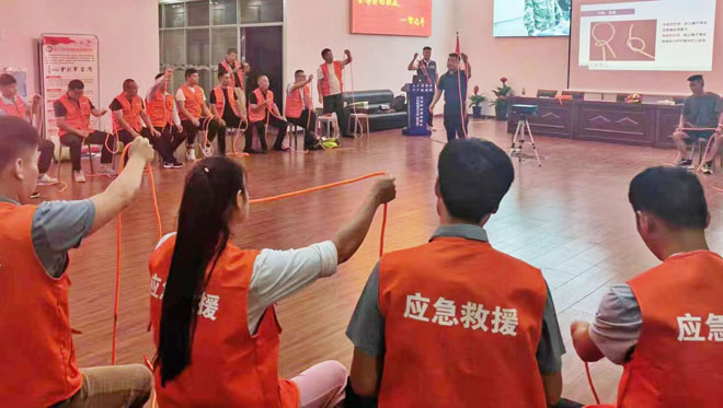 国家职业资格应急救援员五级鉴定（临沂班）开班暨军联“应急救援技能”公益培训启动 第 2 张