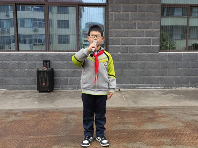 问候暖人心，友善满校园|临沂北园路小学第12周升旗仪式 第 3 张