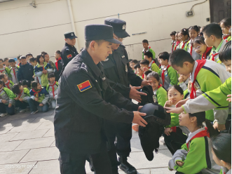 争当新时代好少年 红领巾请祖国检阅——临沂北园路小学国防教育训练营活动纪实 第 2 张 争当新时代好少年 红领巾请祖国检阅——临沂北园路小学国防教育训练营活动纪实 第 2 张