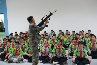 争当新时代好少年 红领巾请祖国检阅——临沂北园路小学国防教育训练营活动纪实 第 15 张 争当新时代好少年 红领巾请祖国检阅——临沂北园路小学国防教育训练营活动纪实 第 15 张