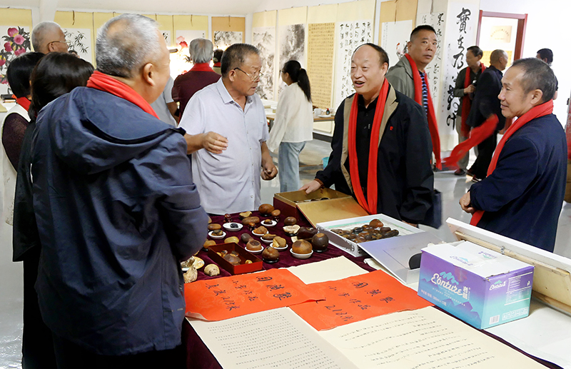 秋高气爽迎华诞 翰墨飘香绘山河—— 翰正书画社与临沂市老年书画研究会国庆书画联展隆重开幕 第 20 张 秋高气爽迎华诞 翰墨飘香绘山河—— 翰正书画社与临沂市老年书画研究会国庆书画联展隆重开幕 第 20 张