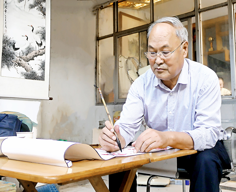 大家小院里的墨香中秋—— 临沂融媒《沂蒙风采》“大家小院” 书画笔会直播圆满举行 第 5 张 大家小院里的墨香中秋—— 临沂融媒《沂蒙风采》“大家小院” 书画笔会直播圆满举行 第 5 张