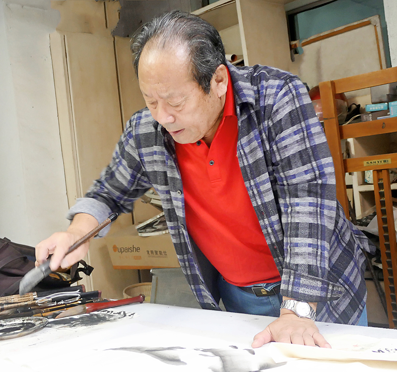 大家小院里的墨香中秋—— 临沂融媒《沂蒙风采》“大家小院” 书画笔会直播圆满举行 第 6 张 大家小院里的墨香中秋—— 临沂融媒《沂蒙风采》“大家小院” 书画笔会直播圆满举行 第 6 张