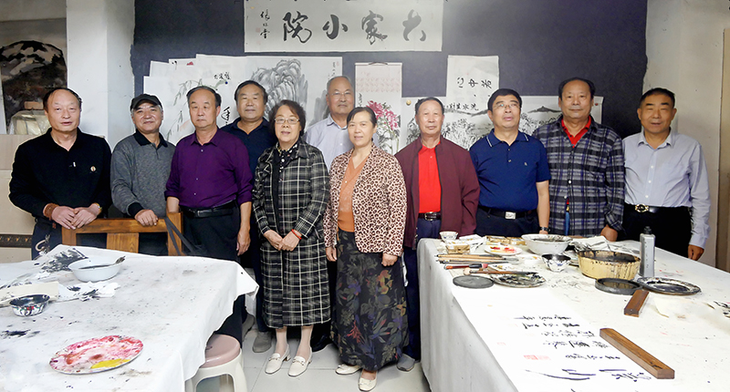 大家小院里的墨香中秋—— 临沂融媒《沂蒙风采》“大家小院” 书画笔会直播圆满举行 第 12 张 大家小院里的墨香中秋—— 临沂融媒《沂蒙风采》“大家小院” 书画笔会直播圆满举行 第 12 张