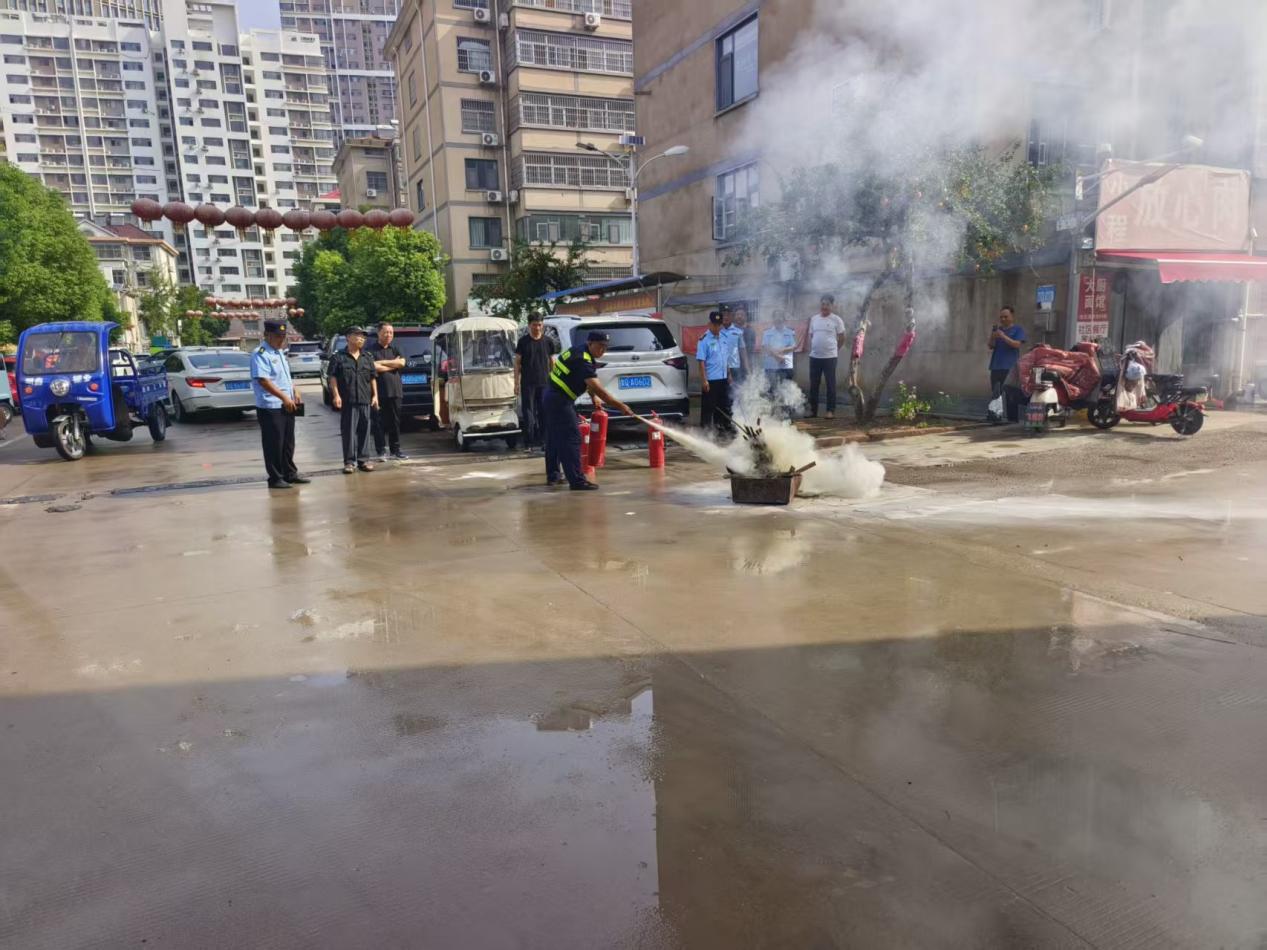 后十社区消防培训：为“九小场所”筑牢安全防线
